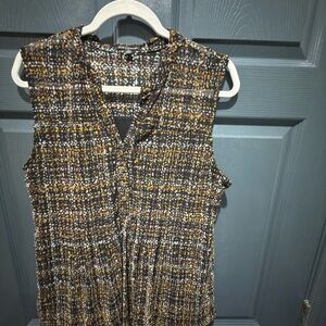 Ava & Grace Multicolor Sleeveless Blouse